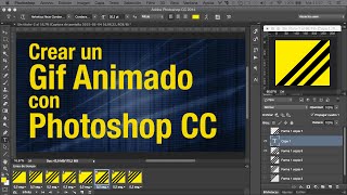 Crear un Gif Animado con Photoshop CC [upl. by Leahciam]