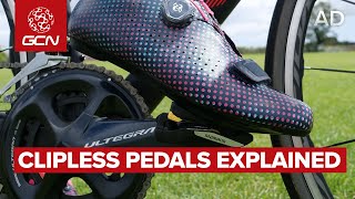 Clipless Pedals Explained  How To Use Clipless Pedals [upl. by Ellehciram]