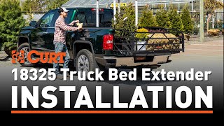 How to Install A CURT Universal Truck Bed Extender [upl. by Scrivens]