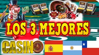 Los 3 mejores Casinos Online Argentina y LATAM Con Dinero Real [upl. by Annaid]