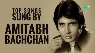 Top Songs sung by Amitabh Bachchan  Rang Barse  Neela Aasman So Gaya  Mere Angne Mein [upl. by Ardnaed]