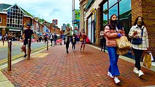 Walking in Watford  Watford High Street  Watford Hertfordshire  Watford England [upl. by Koziel720]