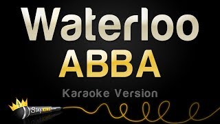 ABBA  Waterloo Karaoke Version [upl. by Naret]