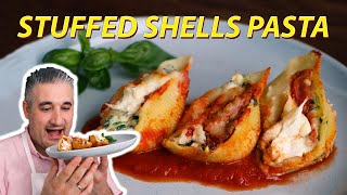 How to Make STUFFED SHELLS PASTA Like an Italian [upl. by Janus]