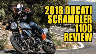 2018 Ducati Scrambler 1100 Review [upl. by Nollid47]