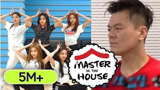 JYPs Checking ITZYs Dalla Dalla Choreography Master in the House Ep 61 [upl. by Neztnaj]