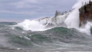 Lake Superior Wave Power [upl. by Ticknor74]