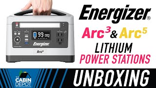 Energizer Arc3 amp Arc5 Lithium Power Station Unboxing [upl. by Jadd136]