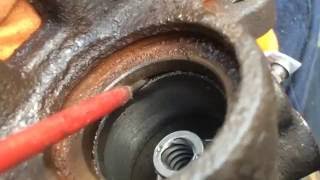 Replacing rear brake caliper seals [upl. by Skipper]