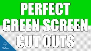 PHOTOSHOP TUTORIAL Perfect Green Screen Cut Outs 39 [upl. by Nylsej]