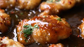 Honey Garlic Chicken  Delicious Easy Dinner [upl. by Nodyarg39]