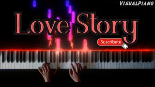 FRANCIS LAI  HISTORIA DE AMOR Solo de Piano  Cover de Piano [upl. by Atiugram]