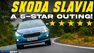 Weekend Drive In Škoda Slavia  5Star Fun  MotorBeam [upl. by Caddric]