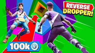 REVERSE DROPPER for 100000 VBucks with Preston Fortnite [upl. by Asille427]