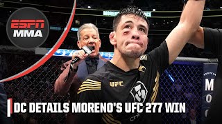 DC details Brandon Moreno’s liver kick vs Kai KaraFrance  Detail on ESPN [upl. by Esilenna599]