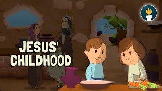 Jesus’ Childhood In Nazareth  Animated Bible Story For Kids [upl. by Algy]