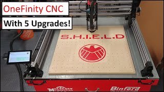 OneFinity CNC with 5 Upgrades [upl. by Ariahay]