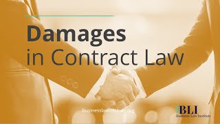 Contract Law Remedies for Breach Damages Compensatory Incidental Consequential [upl. by Kleon]