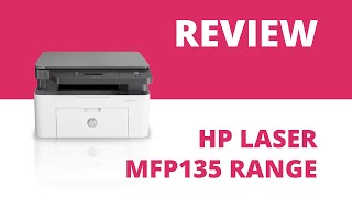 HP Laser MFP 135 A4 Mono Multifunction Printer Range [upl. by Bibbye]