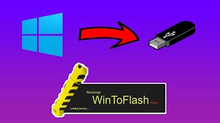 How to create a bootable Windows USB NoviCorp WinToFlash [upl. by Camella]