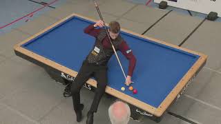 Sam van Etten vs Willy Gerimont Billiards Champions League in Bochum [upl. by Molli]