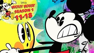 A Mickey Mouse Cartoon  Season 1 Episodes 1118  Disney Shorts [upl. by Welton]