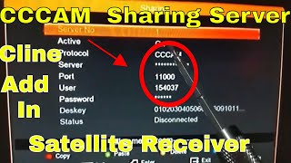 Cline Sharing Server add in Ecolink Ei7000 Plus Newsat i5000  dishtv Cccam [upl. by Gustin837]