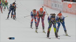 Biathlon World Championships 2016 Oslo Norway Mixed Relay 030316 [upl. by Daphie]