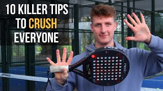 10 Beginner Padel Tips [upl. by Chenee]