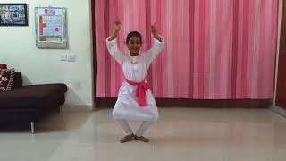 Mooshika Vahana Modaka Hastha Dance performance by Hasini [upl. by Dnalevelc]