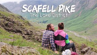 We climbed England’s HIGHEST MOUNTAIN  The Corridor Route  Scafell Pike The Lake District UK [upl. by Tengdin684]