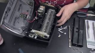 Crosscut Paper Shredder Teardown and Repair [upl. by Rumilly]