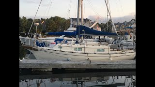 boat tour of a bayfield 29 compass rose [upl. by Sacrod734]