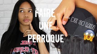 COMMENT FAIRE UNE PERRUQUE  LA MEILLEURE TECHNIQUE  feat CELIE HAIR [upl. by Carew]