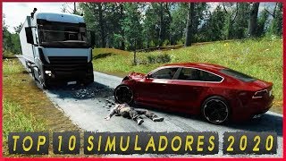 TOP 10 SIMULADORES PARA 2020 DE PC  PLAYWAY [upl. by Nnylg586]