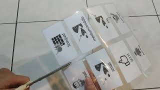 How to laminate paper [upl. by Luo]