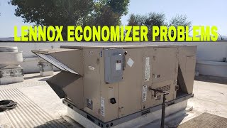 Lennox Package unit economizer [upl. by Arley24]