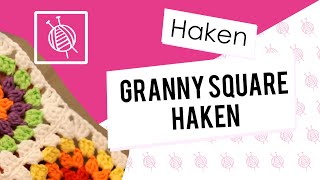 Granny square haken  Wolpleinnl [upl. by Motch]