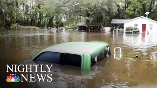 South Carolina Flooding Dam Breach Triggers Full Scale Evacuation  NBC Nightly News [upl. by Ludly]