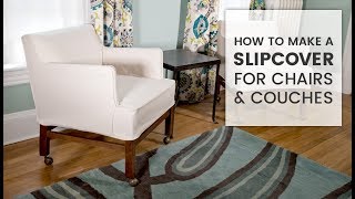 How to Make a Slipcover [upl. by Penland]