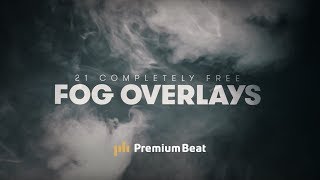 21 FREE 4K Fog Overlays  PremiumBeatcom [upl. by Emmerich313]