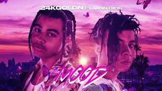 24kGoldn  Mood Official Clean Audio ft Iann Dior [upl. by Valentin]