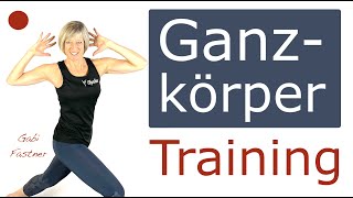 🔋35 min GanzkörperTraining  ohne Geräte [upl. by Odey]