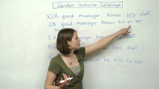 Genderinclusive Language  How to avoid sexism [upl. by Leo245]