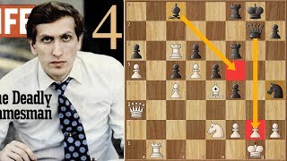 Kings Indian Supreme  Larsen vs Fischer  1971  Game 4 [upl. by Bellis539]