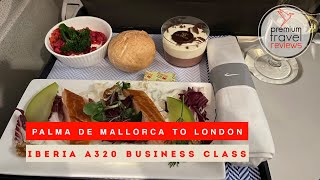 Iberia A320 Business Class from Palma de Mallorca to London Heathrow [upl. by Gredel]