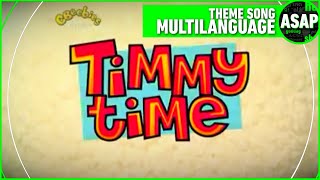 Timmy Time Theme Song  Multilanguage Requested [upl. by Anilocin]