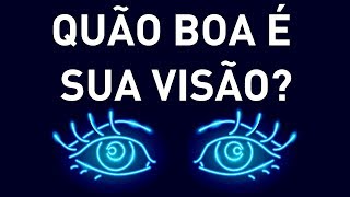 Um Teste Simples Para Verificar Sua Visão [upl. by Ner]