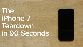 iPhone 7 Teardown in 90 seconds [upl. by Beffrey]