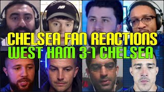 CHELSEA FANS REACTION TO WEST HAM 31 CHELSEA  FANS CHANNEL [upl. by Ettegroeg334]